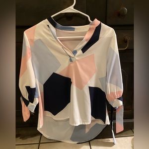 Classy V neck Blouse